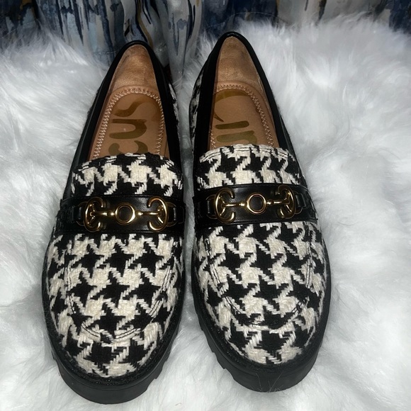 Sam Edelman Houndstooth Loafers - Picture 2 of 8